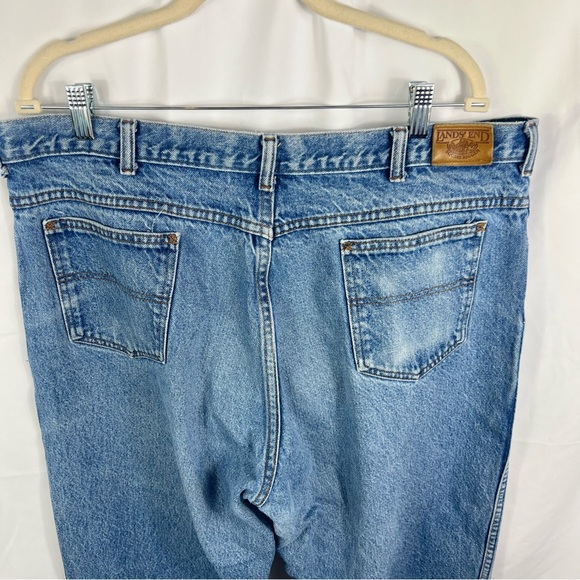 Lands' End Light Blue Denim Jeans - Picture 10 of 13